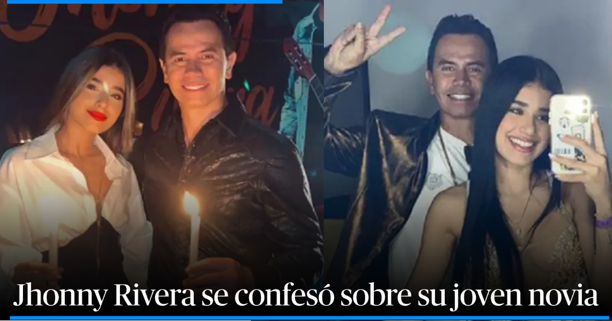 ¿jhonny Rivera Y Su Novia 30 Años Menor Viven Juntos Esto Dijo El Cantante A Sus Seguidoresemk 3390